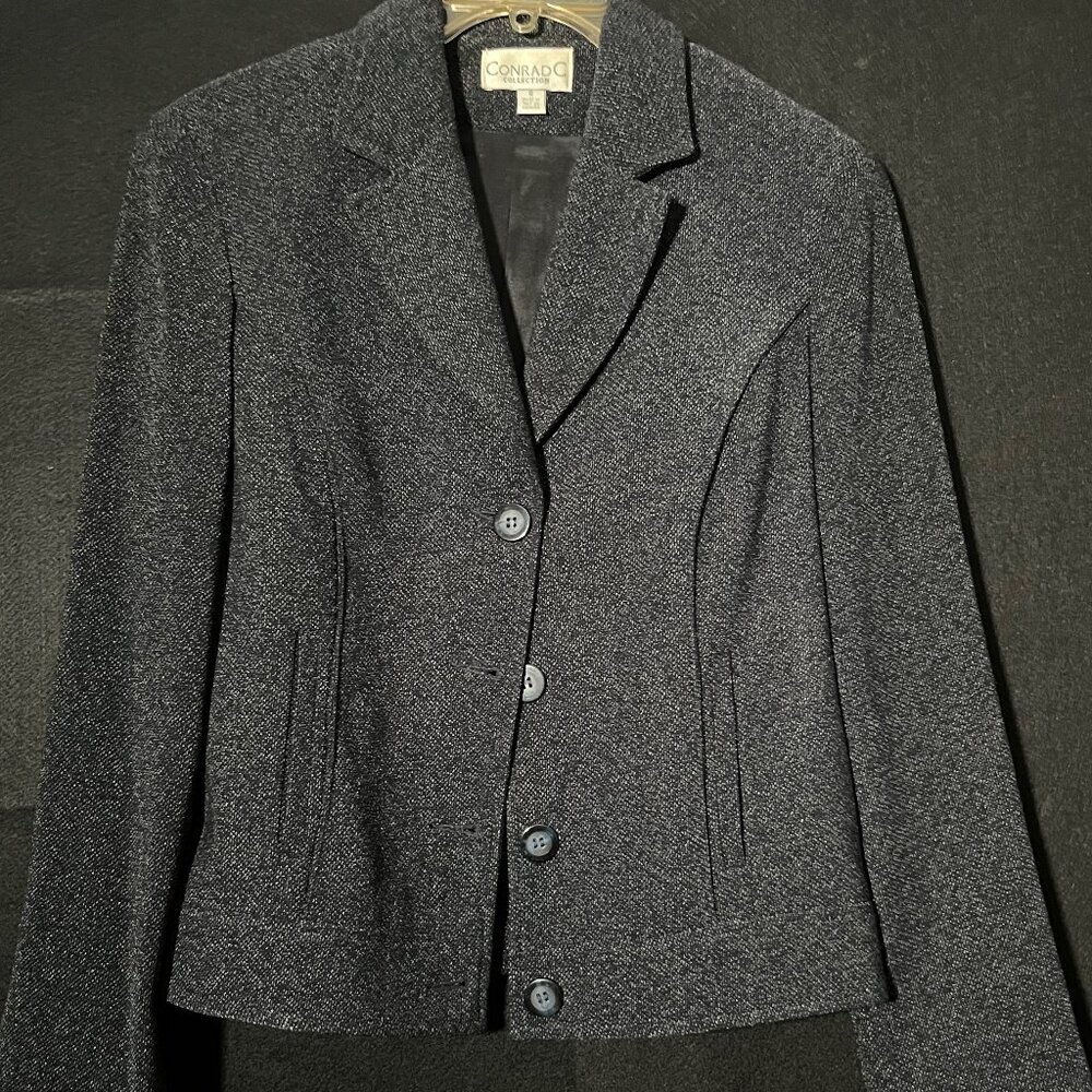 Vintage Conrad C Collection Women's Jacket Size 8 90s